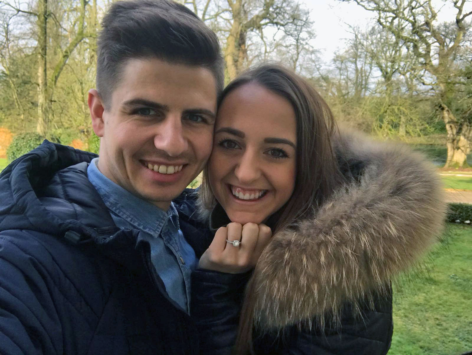 A Year Engaged, Just Engaged, I said Yes, Engaged, Engagement, Engaged Couple