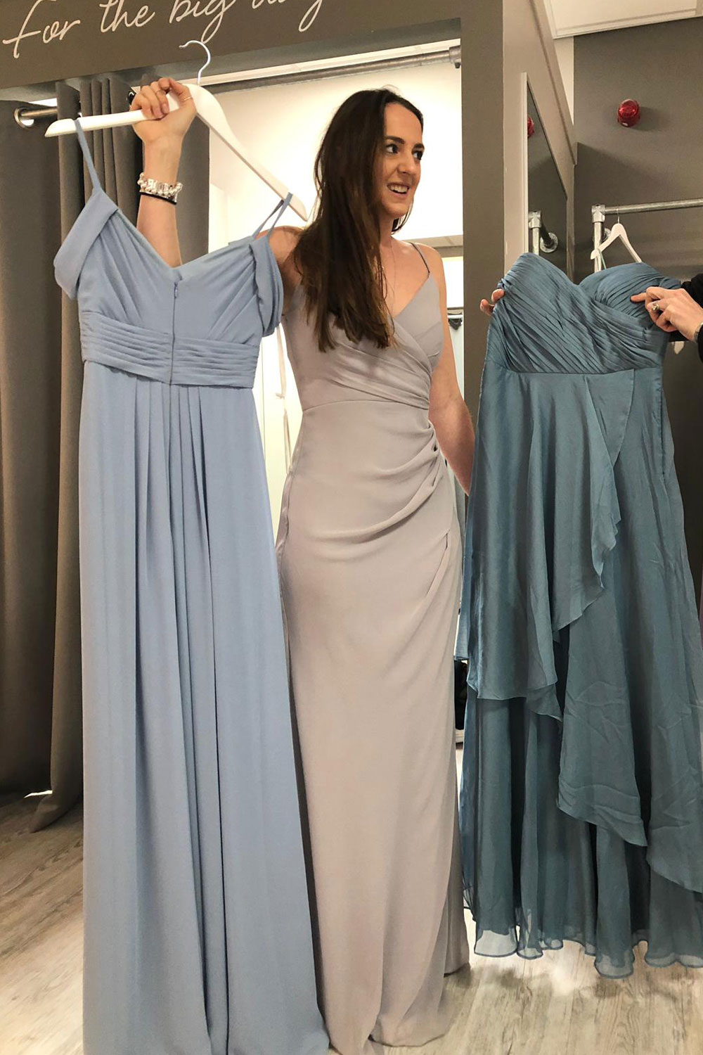 bridesmaids dresses, bridesmaids dress, dress, asos dress, grey dress, silver grey dress