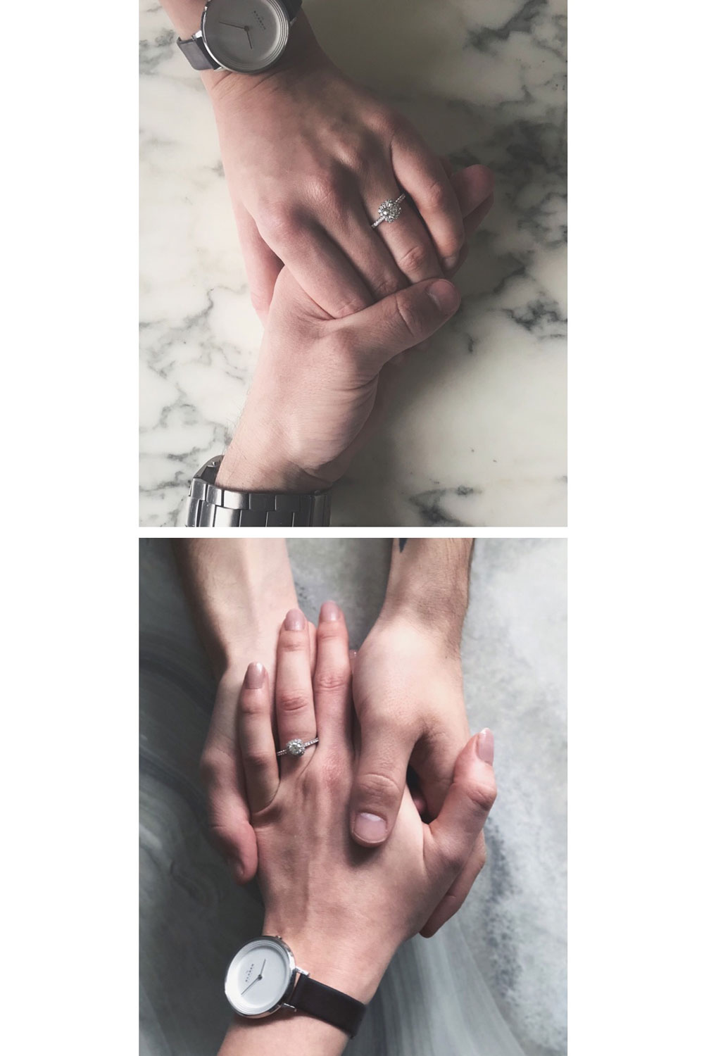 A Year Engaged, Just Engaged, I said Yes, Engaged, Engagement, Engaged Couple