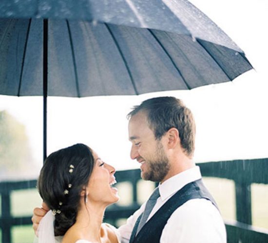 rain wedding day, rainy wedding day, wedding day rain, what happens if it rains on your wedding day